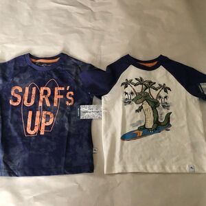Tommy Bahama Tshirt Boys XS 4 Lot Of 2